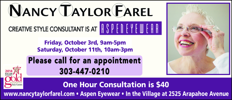 Aspen Eyewear Creative Style Consultant