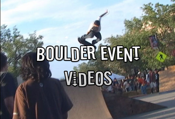 Boulder Event Videos