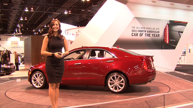 2013 Cadillac ATS Display at the 2013 Denver Auto Show