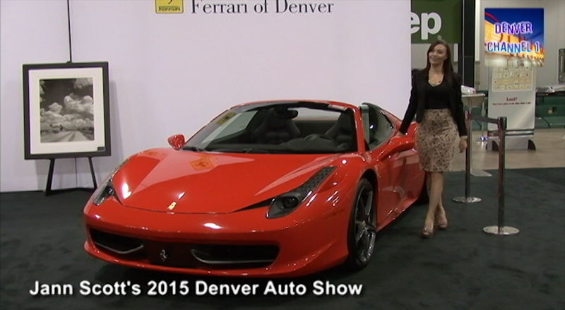 Ferrari of Denver at the 2015 Denver Auto Show
