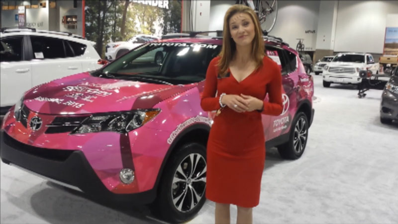 Toyota Display at the 2015 Denver Auto Show