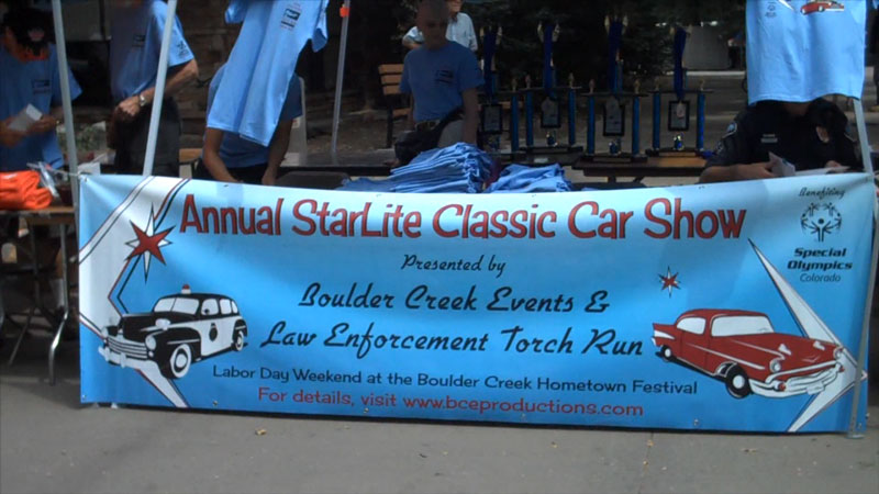 Starlite Classic Car Show at the Boulder Hometown Festival