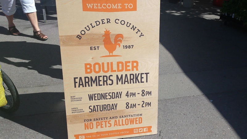Boulder County Farmers Market 2016