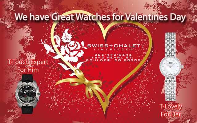 Swiss Chalet Watches - Valentine's Day