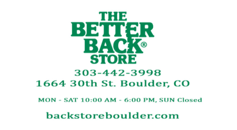 The Better Back Store of Boulder