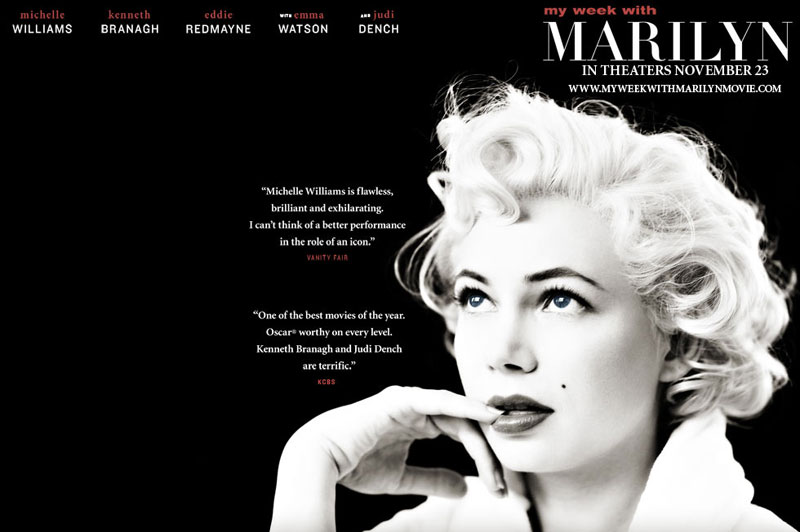 Hotshots Movie Review - My Week with Marilyn