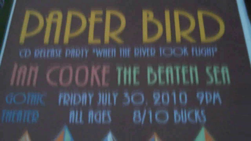 Paper Bird Band at Band on the Bricks
