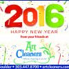 Art Cleaners Wish You a Happy New Year