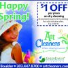 Happy Spring from Art Cleaners