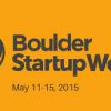 Fabien Dodard and Sara Smith from Victor & Spoils: Boulder Startup Week 2015