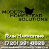 Modern Homestead Solutions, Rain Harvesting Tanks