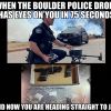 Busted by a BPD Drone: Sex Offender Caught with Gun and Drugs after Midday Threat