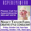 Aspen Eyewear Creative Style Consultant on Oct 3rd + 11th, 2014